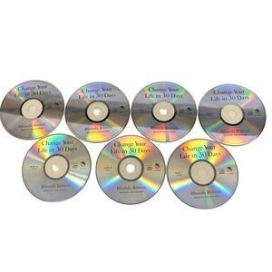 Change Your Life in 30 Days by Rhonda Britten 7 Audio CDs Complete Set Tested